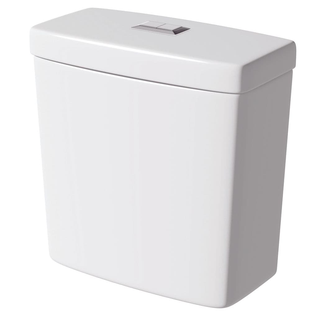 SP Sphere Close Coupled Cistern - W: 355mm H: 397mm D: 190mm