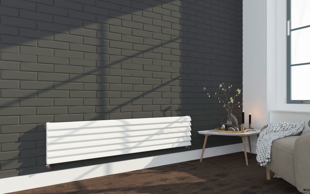 SP White Designer 6 Bar Radiator - 355mm x 1600mm