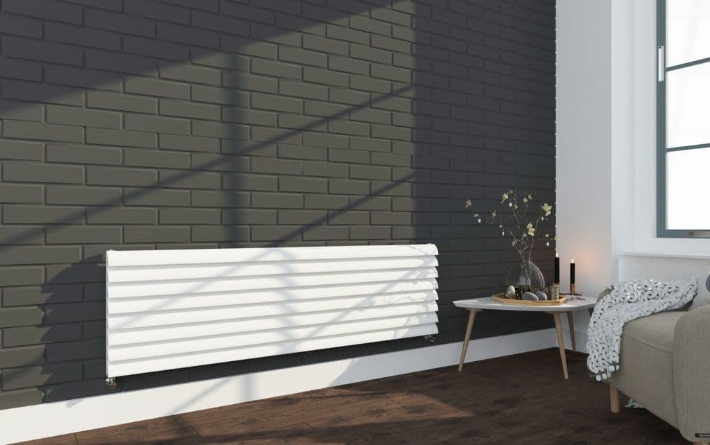 SP White Designer 8 Bar Radiator - 475mm x 1600mm