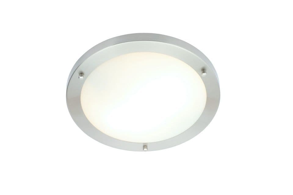 Spa Delphi 2 x E27 Flush Light - Chrome
