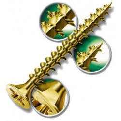 Spax CSK YP Pozi Screw Craft Pack - Box 100  5mm X 70mm