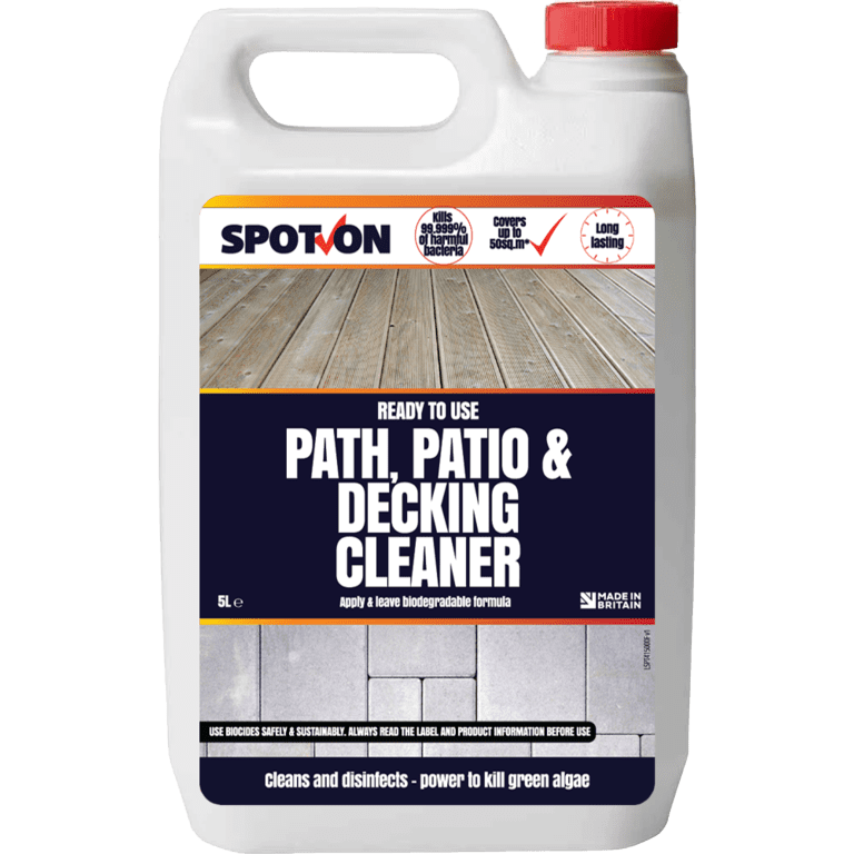 Spot On Path, Patio & Decking Cleaner RTU - 5L