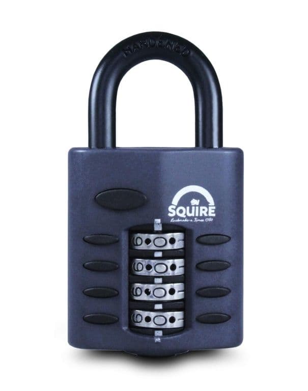 Squire Recodeable Heavy Duty Combination Padlock - 40mm