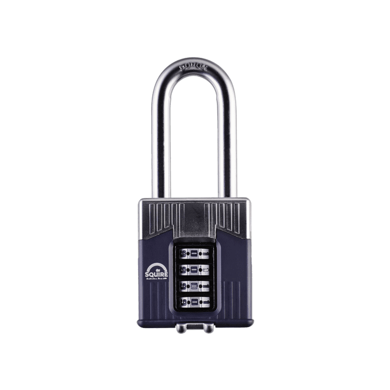 Squire Warrior Combi Padlock - Long Shaft - 2 Keys