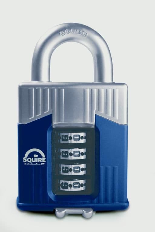 Squire Warrior Combi Padlock with 2 Keys - 55mm