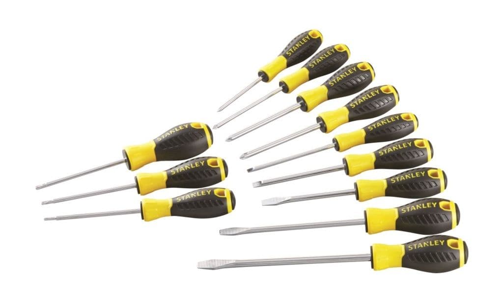 Stanley Essential Screwdriver Set - 12 Piece
