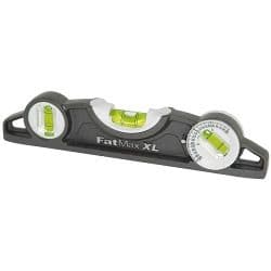 Stanley FatMax XL Torpedo Magnetic - Length: 25cm - No. of Vials: 3