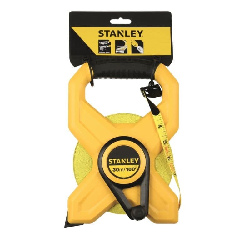 Stanley Open Reel Fibreglass Tape - 30m