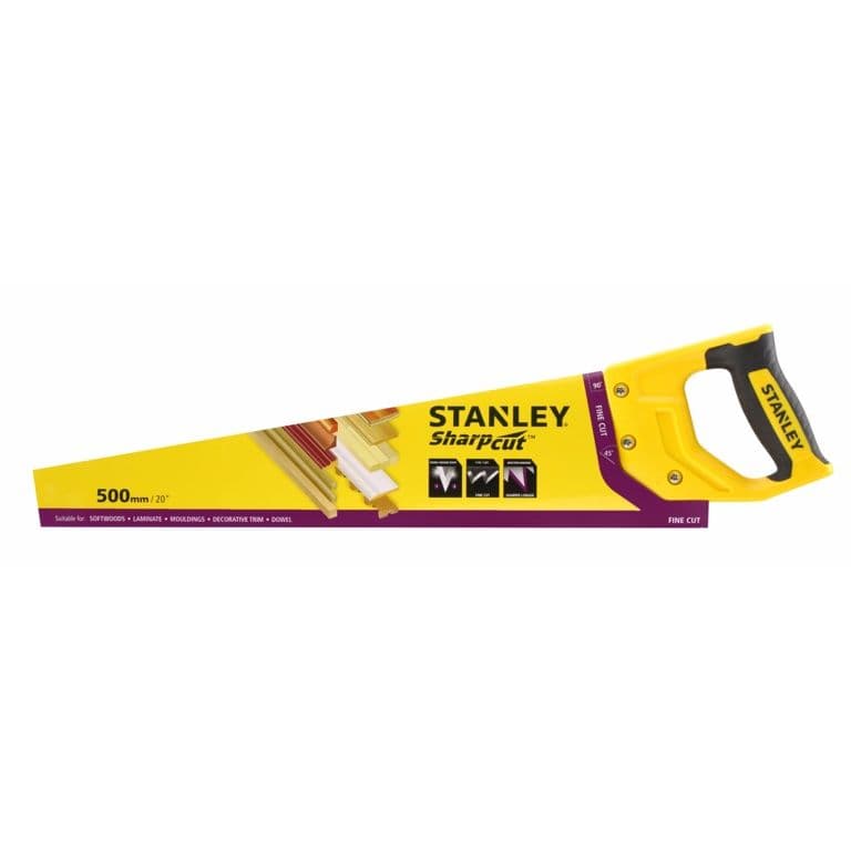 Stanley Universal Sharp Cut Fine Cut Saw - 500mm/20"
