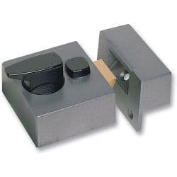 Sterling Narrow Deadlock Nightlatch - Grey