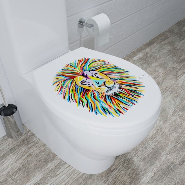 Steven Brown Lewis McZoo Flexi Fix Toilet Seat - B80