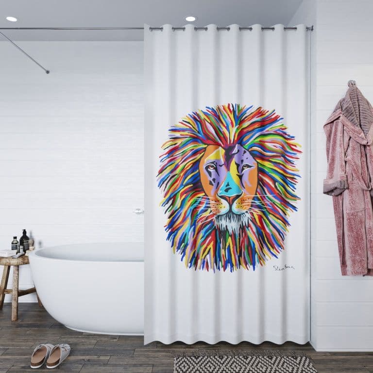 Steven Brown Lewis McZoo Shower Curtain - B80