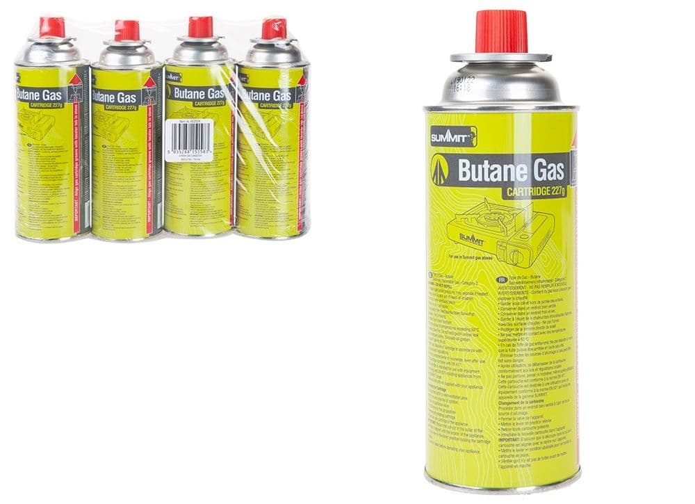 Summit 4 Pack Gas Cartridges - 227g