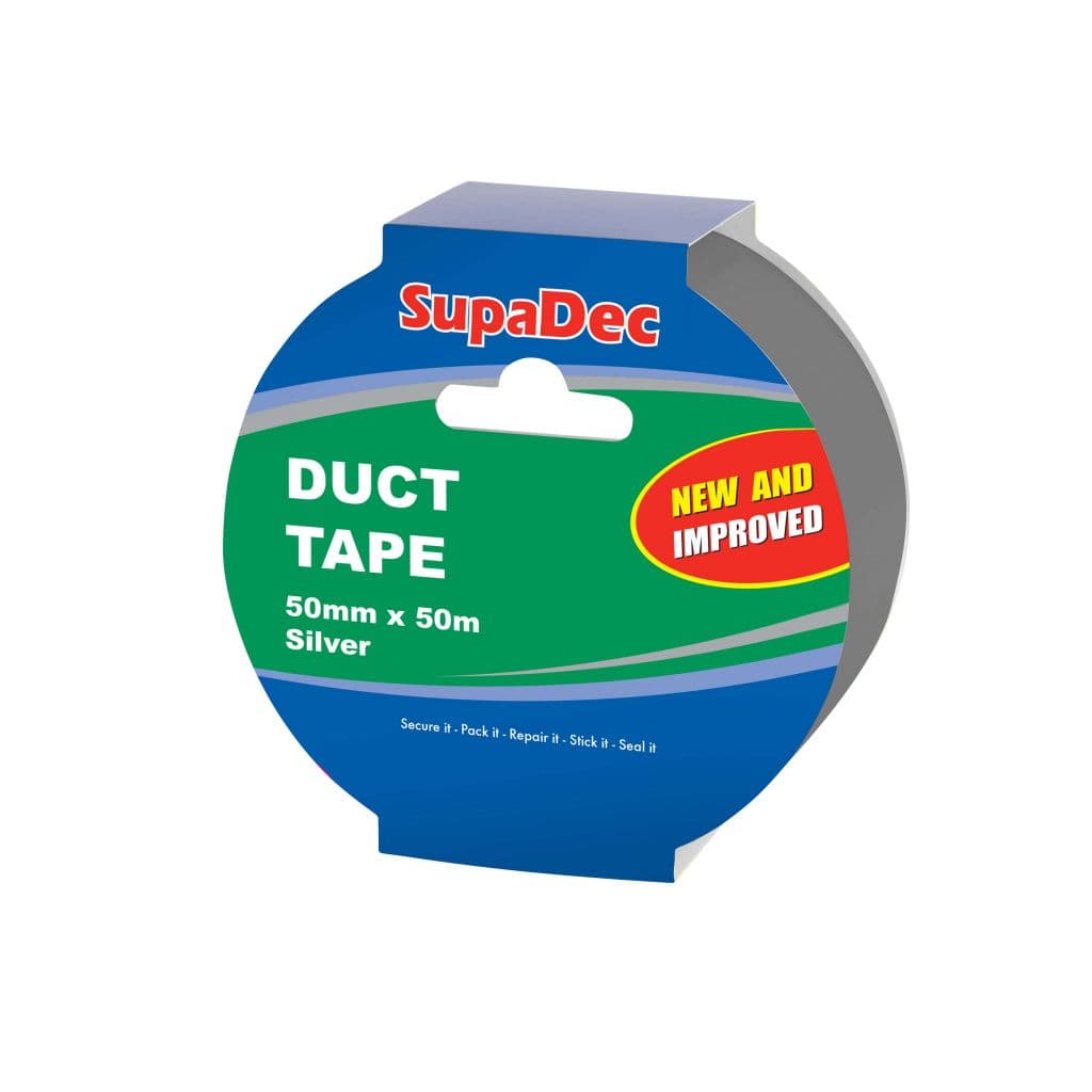 SupaDec 50m Duct Tape - Silver