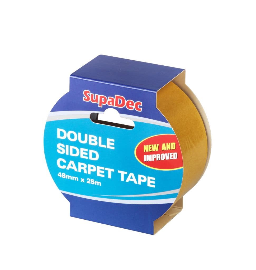SupaDec Double Sided Carpet Tape - 48mm x 25m