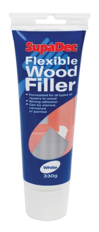 SupaDec Flexible Wood Filler Tube - 330g Brown