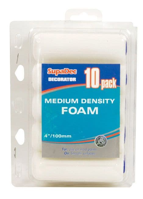 SupaDec Foam Mini Roller - Pack of 10