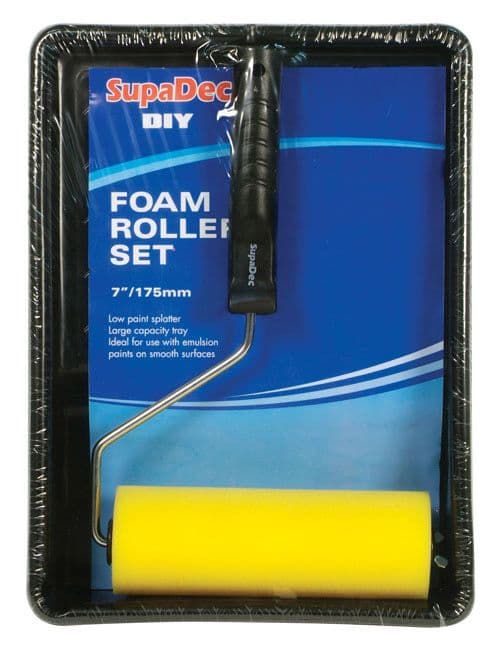 SupaDec Foam Roller & Tray Set - 7"/175mm