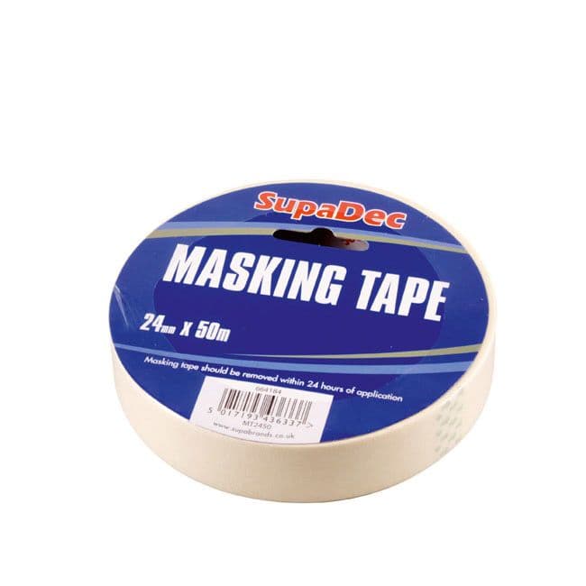 SupaDec Masking Tape - 18mm x 50m – Status Home Care