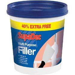 SupaDec Multi Purpose Ready Mixed Filler - 1kg Plus 40% Free