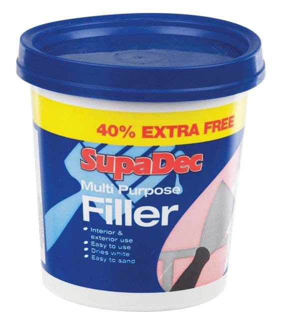 SupaDec Multi Purpose Ready Mixed Filler - 600g Plus 40% Free