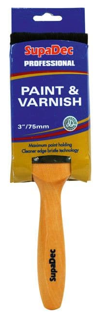 SupaDec Professional Paint & Varnish Brushes - 2.5"/63mm