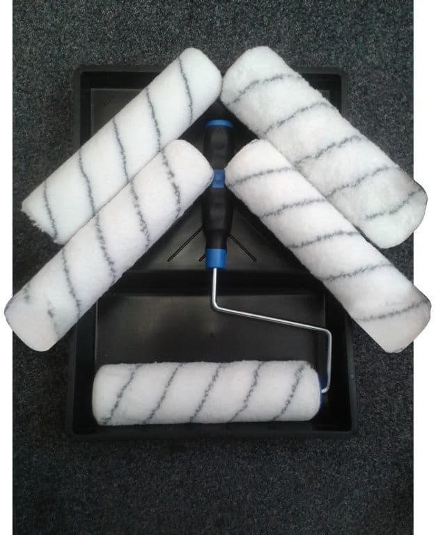SupaDec Roller And Tray Set - With 5 Sleeves