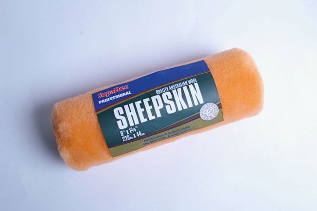 SupaDec Sheep Skin Roller Refill - 9" x 1.75" / 255mm x 44mm