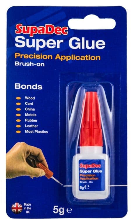 SupaDec Super Glue - 5g Brush On