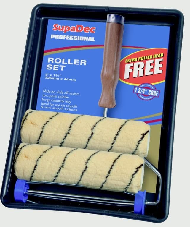 SupaDec Tiger Stripe Roller Kit - Professional 9" x 1.75"