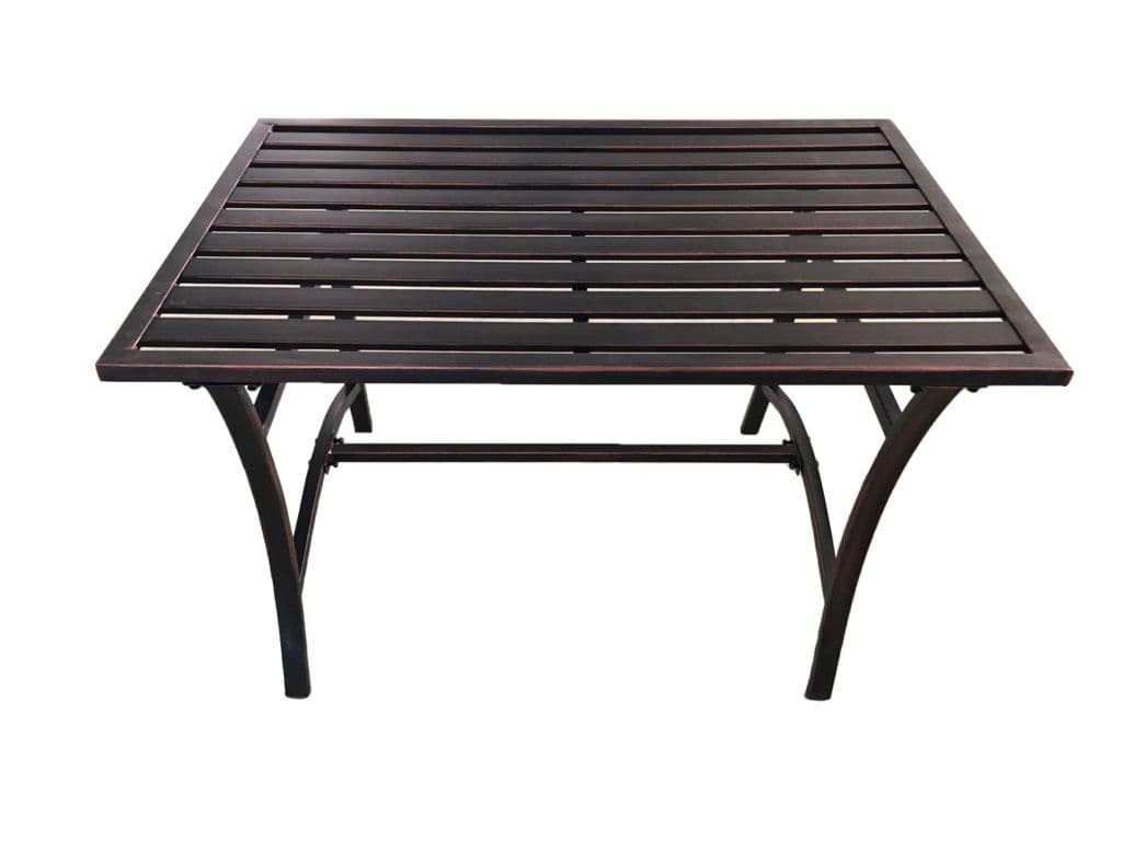 SupaGarden Metal Table - 90cm (L) x 60cm (W) x 55cm (H).