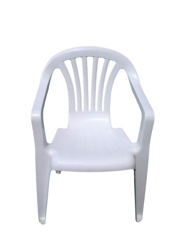 SupaGarden Plastic Childs Chair - White