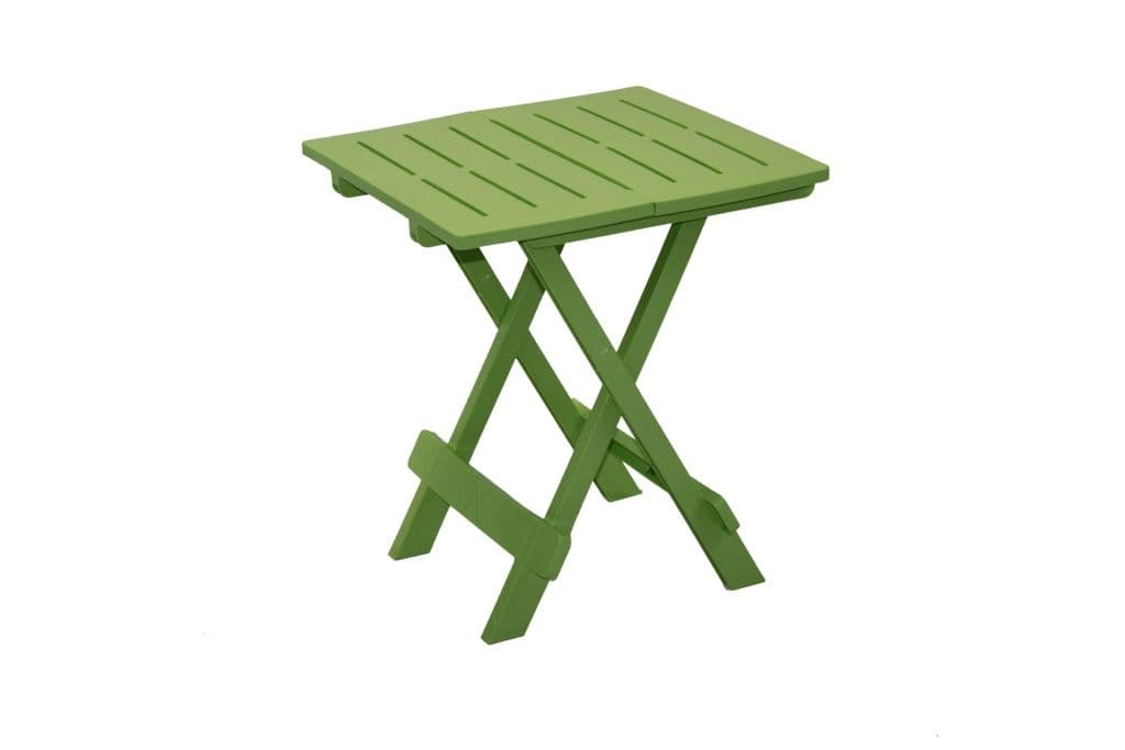 SupaGarden Plastic Folding Camping Table - Green