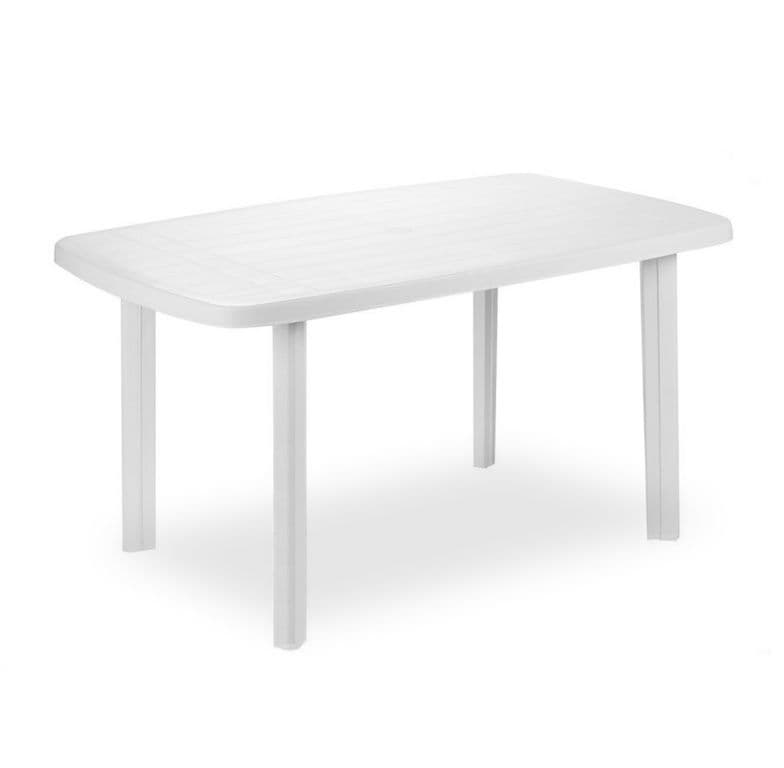 SupaGarden Plastic Oval Table - White