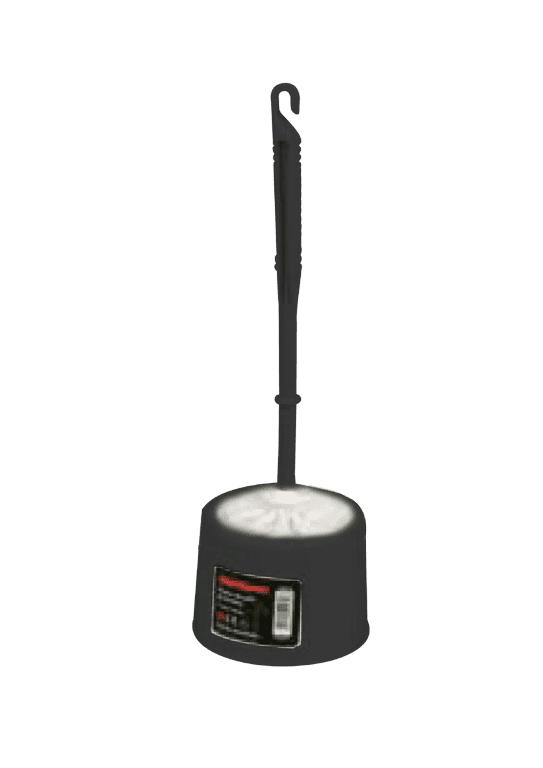 SupaHome Standard Toilet Brush & Holder - Black