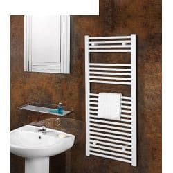 SupaPlumb Chrome Straight Towel Rail - 600 x 1200mm