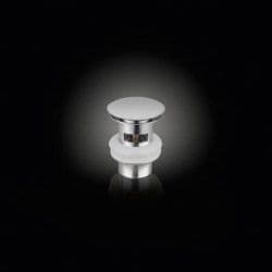 SupaPlumb Click Clack Basin Waste With Round Cover