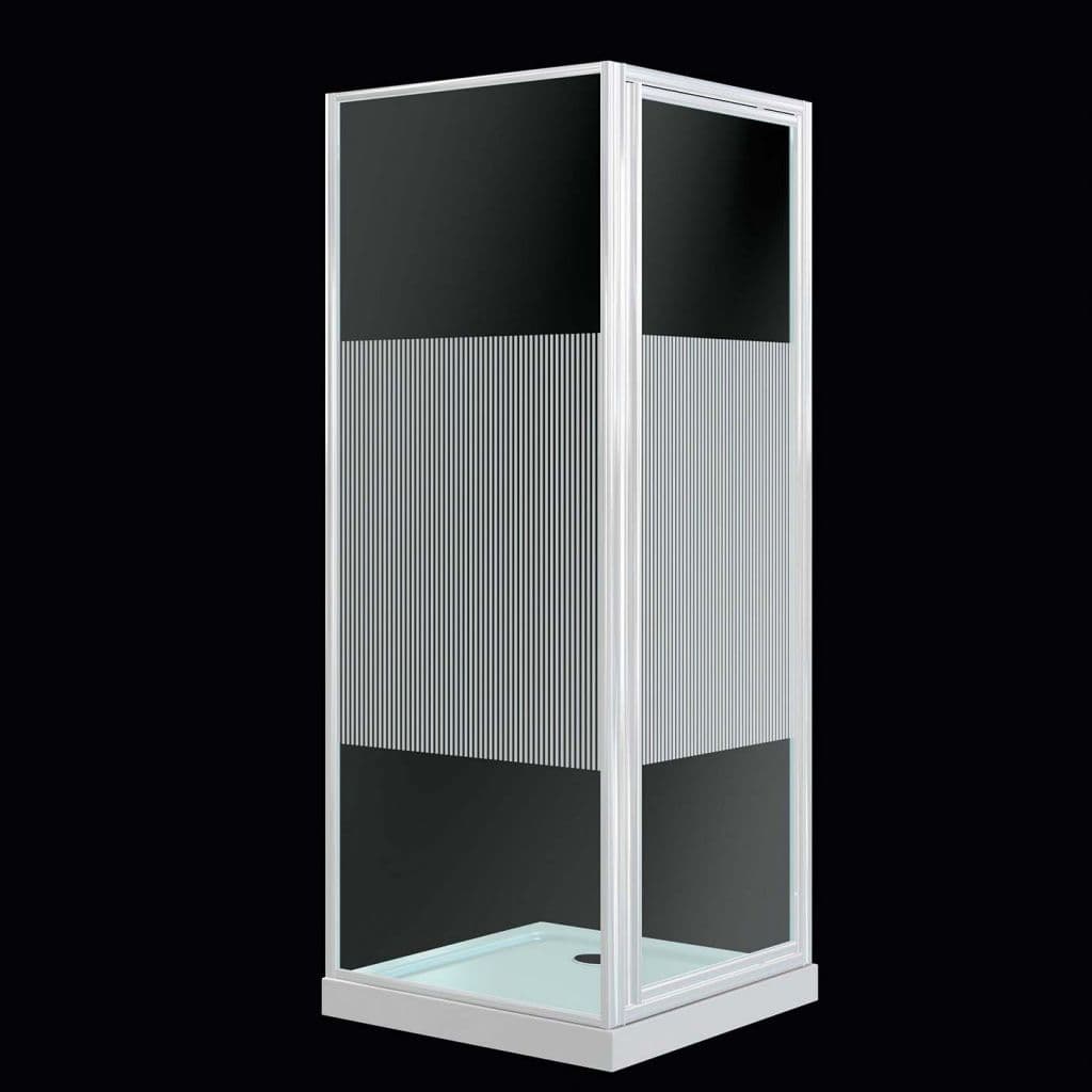 SupaPlumb Pivot Door Shower Enclosure - 1850 x 760mm