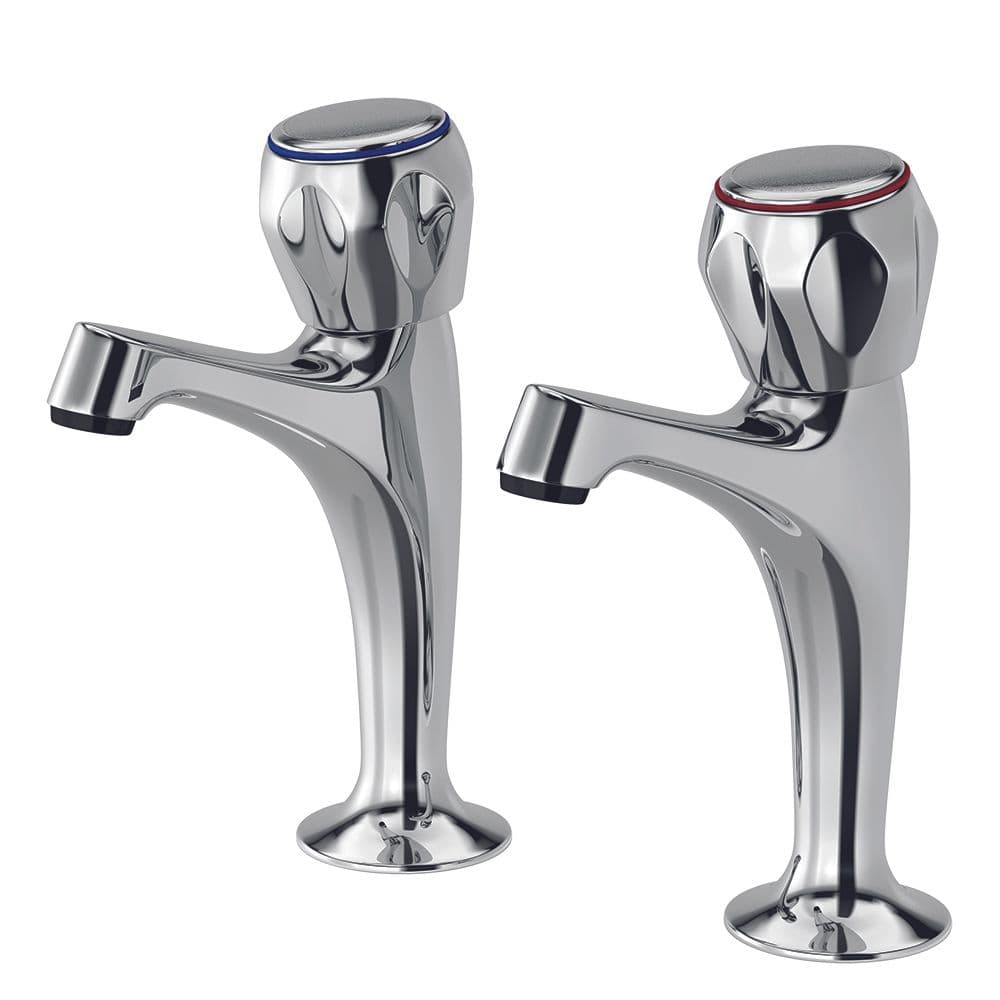 SupaPlumb Standard Sink Taps - H: 158mm D: 108mm Diameter: 43mm
