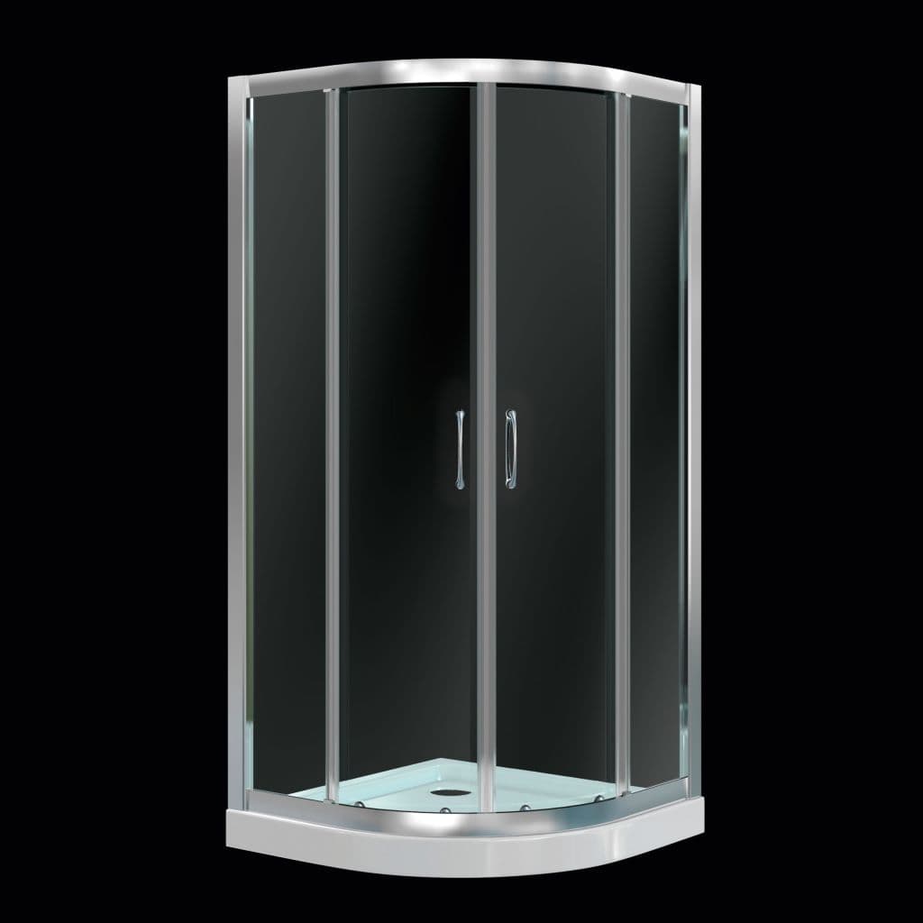 SupaPlumb Twin Sliding Quadrant Door - 1850mm x 900mm
