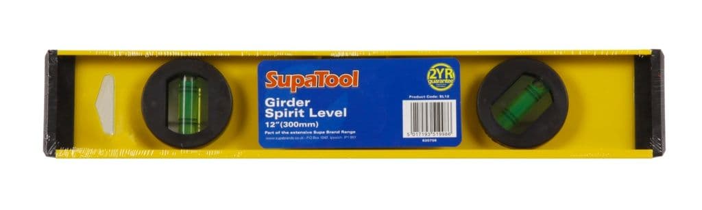 SupaTool 12"/30cm Spirit Level - 12" (300mm)