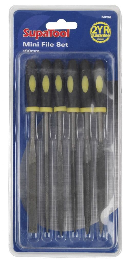 SupaTool 6 Piece Mini File Set – Status Home Care