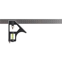 SupaTool Aluminium Combination Square - 12''