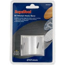 SupaTool Bi-Metal Hole Saw - 51mm