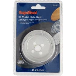 SupaTool Bi-Metal Hole Saw - 70mm