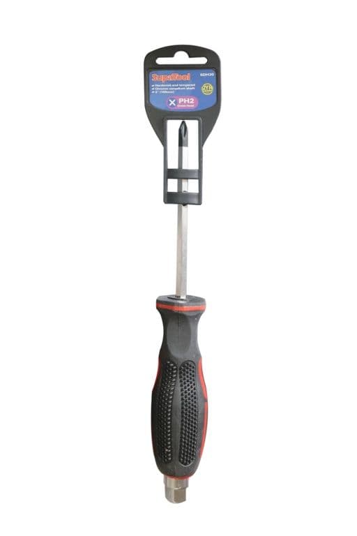 SupaTool Cross Head Screwdriver No 2 - 100mm
