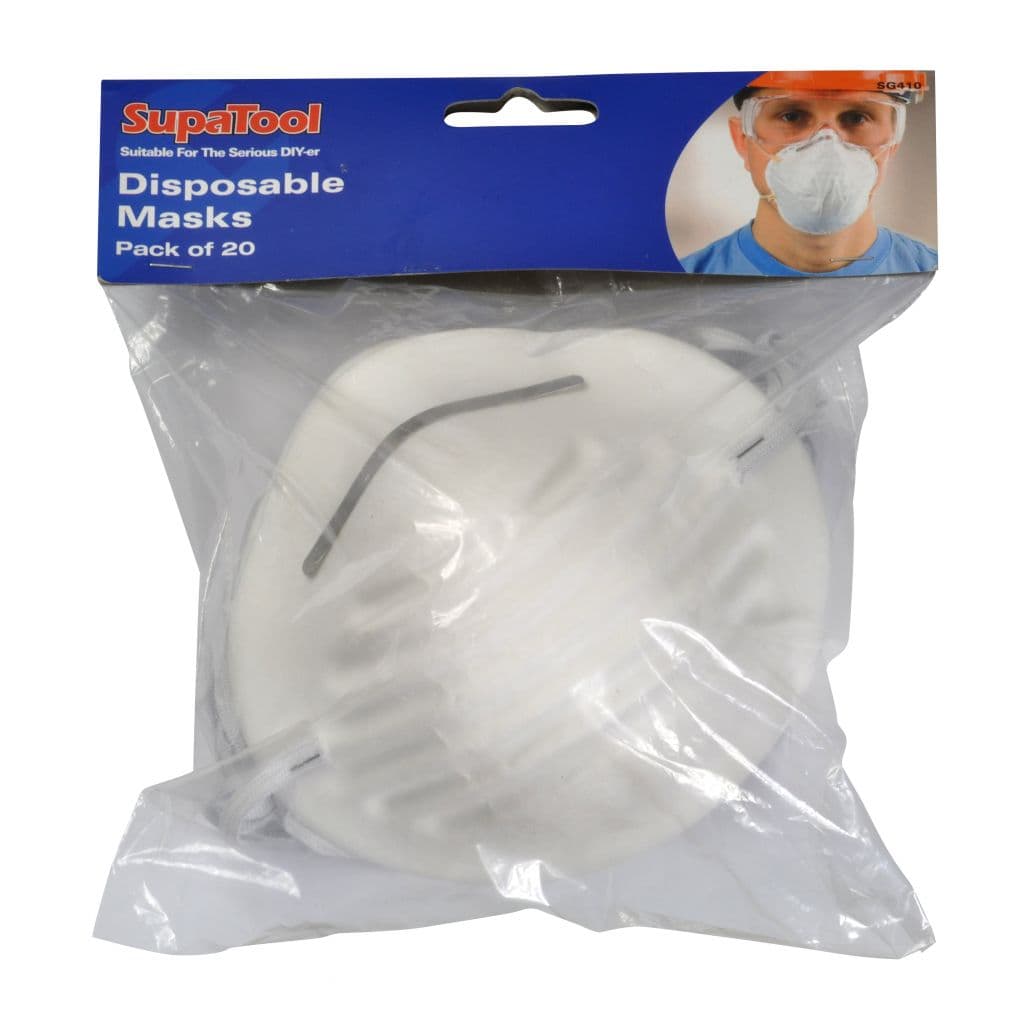 SupaTool Face Masks - Pack 20