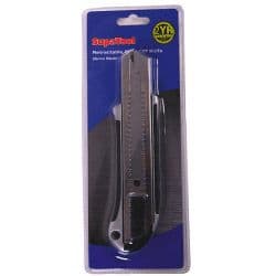 SupaTool Heavy Duty Snap Off Knife - 25mm Blade