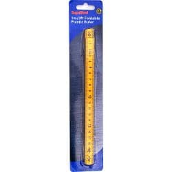 SupaTool Plastic Folding Rule - 1m