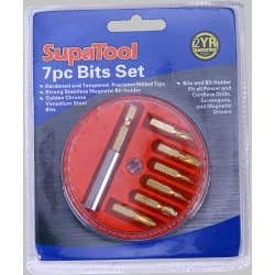 SupaTool Power Bits - 7 Piece